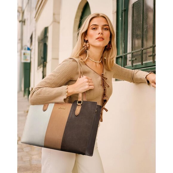 Women Versatile Laptop Bag with Organizers Comfortable and Practical Business - Picture 2 of 6